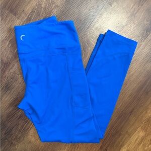 Zyia Blue Pocket Light N Tight Leggings